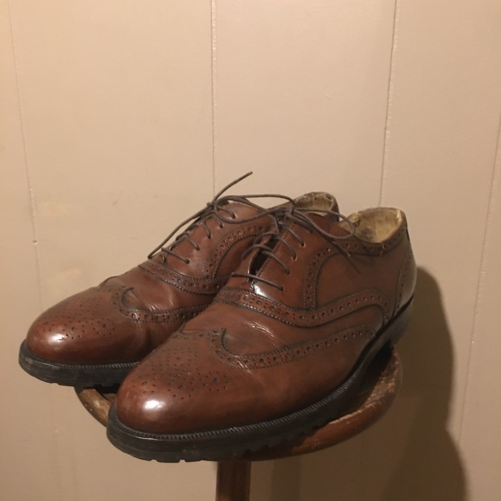Cole Haan Bragano Oxford Mens 10D Brown Dress Shoes Cole Haan bragana la…